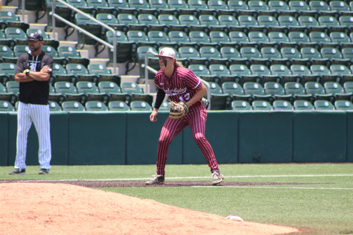 Texarkana Liberty-Eylau Canyon Randall 4A UIL state semifinals Texas baseball playoffs 060723 Andrew McCulloch 187